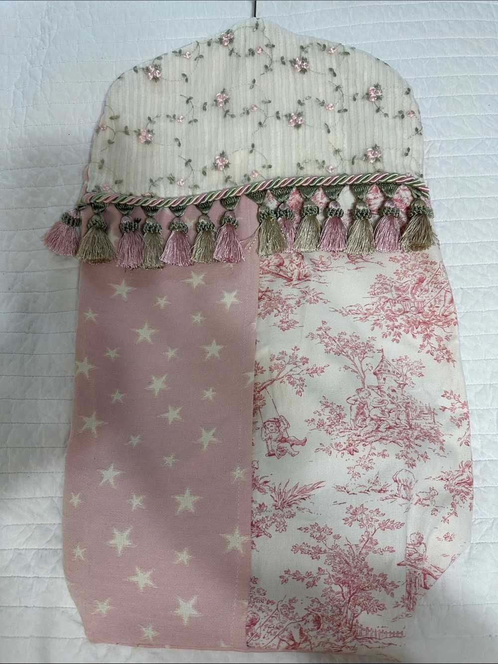 Glenna Jean “Remember my love” diaper stacker/cover. - Picture 5 of 5